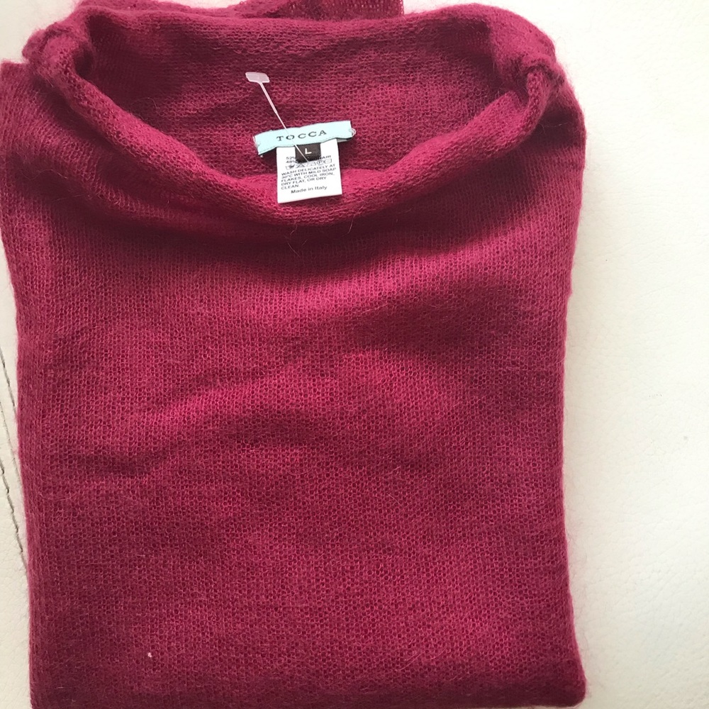 New TOCCA Mohair Sweater Size L Made in Italy